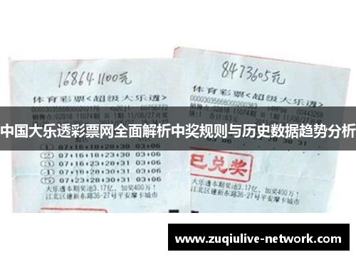 中国大乐透彩票网全面解析中奖规则与历史数据趋势分析